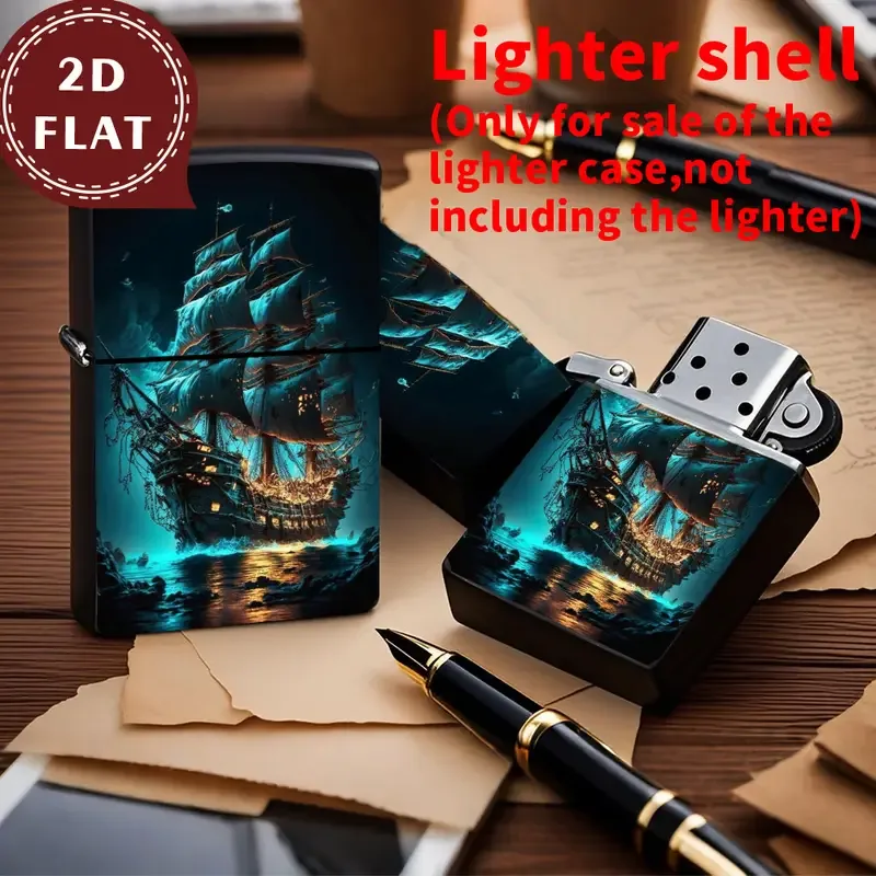 2D Nautical Sailing Ship Lighter Shell