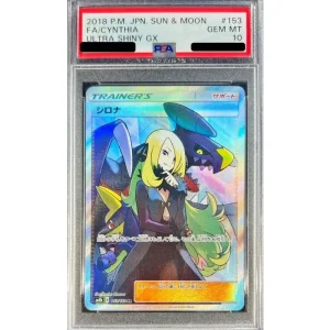 Cynthia 153/150 PSA 10 Graded Pokemon TCG Japanese Card