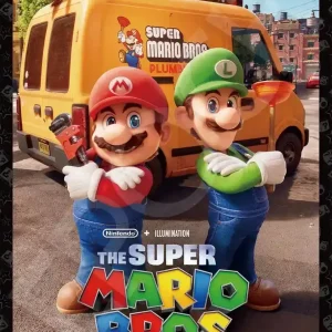 Epoch 100 Piece Jigsaw Puzzle Mario Brothers 26x38cm with Glue and Tools