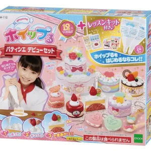 Epoch Whipple Pastry Chef Debut Set W-112 Toy for Ages 8+ Pastry Decoration
