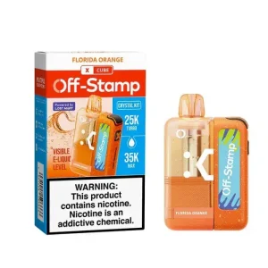 Florida Orange - Off-Stamp X-Cube Crystal 35k Disposable Kit