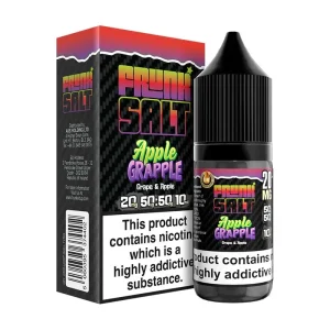 FRUNK SALT APPLE GRAPPLE NIC SALT E-LIQUID PACK OF 5- £9.99