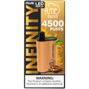 Fume Infinity Plus 4500: Cuban Tobacco