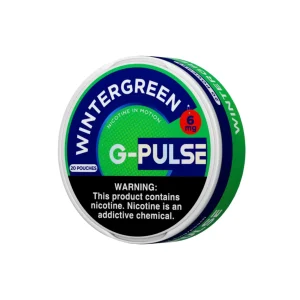 G-Pulse Wintergreen Nicotine Pouches 6mg 10mg 15mg