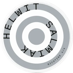 Helwit Salmiak 6mg Nicotine Pouches (5 Pack)