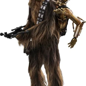 Hot Toys 1/6 Scale Star Wars Chewbacca and C-3PO Figure The Empire Strikes Back