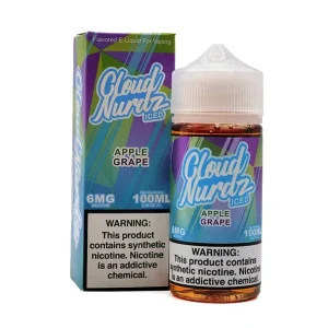 ICED Grape Apple - 6mg - Cloud Nurdz - 100mL