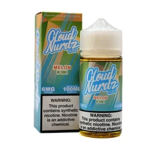 ICED Melon Kiwi - 6mg - Cloud Nurdz - 100mL