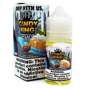 ICED Peachy Rings - 35mg - Candy King On Salt - 30mL