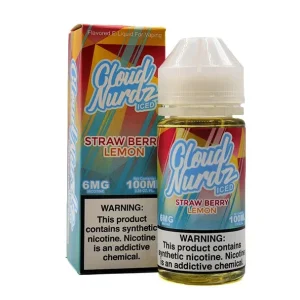 Iced Strawberry Lemon - 6mg - Cloud Nurdz - 100mL