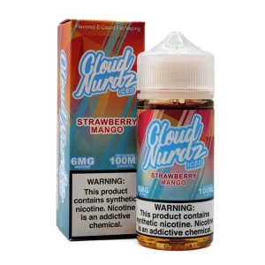 ICED Strawberry Mango - 6mg - Cloud Nurdz - 100mL