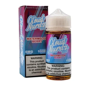 ICED Watermelon Berry - 6mg - Cloud Nurdz - 100mL