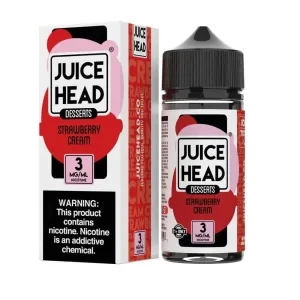 Juice Head – Strawberry Cream – 100mL