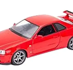 Kyosho Welly 1/24 Nissan Skyline GT-R R34 Red Diecast Model We24108R