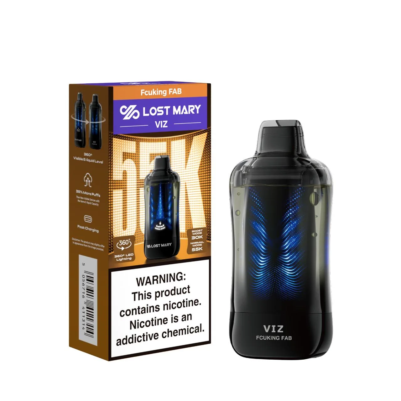 Lost Mary VIZ 55K Disposable