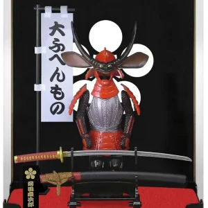 Meister Japan Sengoku Warrior Armor Figure A19 Maeda Keiji with Sword and Case