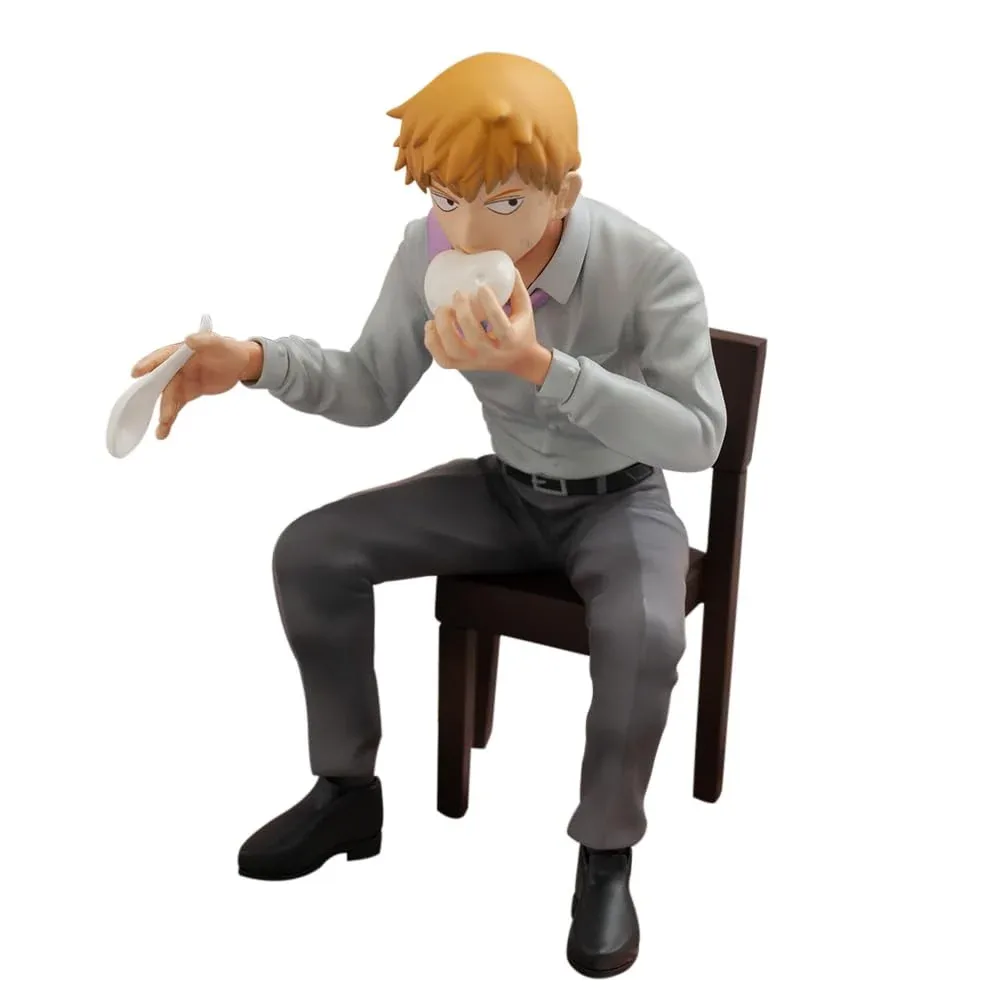 Mob Psycho 100 III xBunbougu Cafe 2022 Figure - Arataka Reigen Non-Scale Pre-Painted Complete Figure (PVC & ABS)