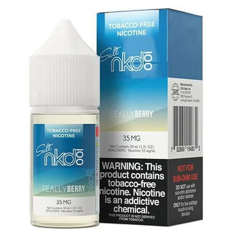 Naked Tobacco Free Nicotine Salt Really Berry 30ml