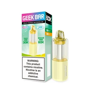 Peach Mango Watermelon - Geek Bar Mate 60k Disposable Vape Pod