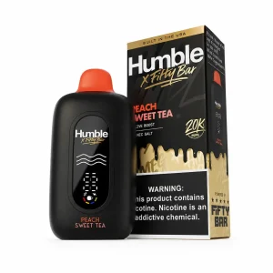 Peach Sweet Tea - Fifty Bar x Humble 20K Disposable Vape