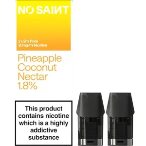 Pineapple coconut nectar NO SAINT pods 2 pack
