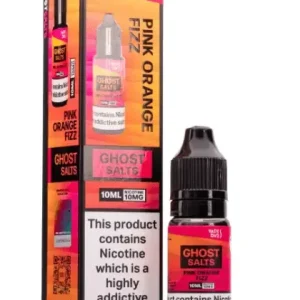 Pink Orange Fizz Ghost Nic Salts Vape Bars