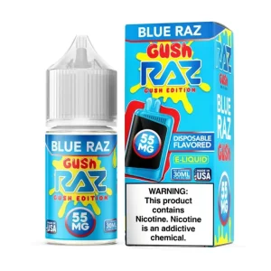 Pod Juice X RAZ Gush Blue Razz Salt E-juice 30ml - Eleaf Official Store