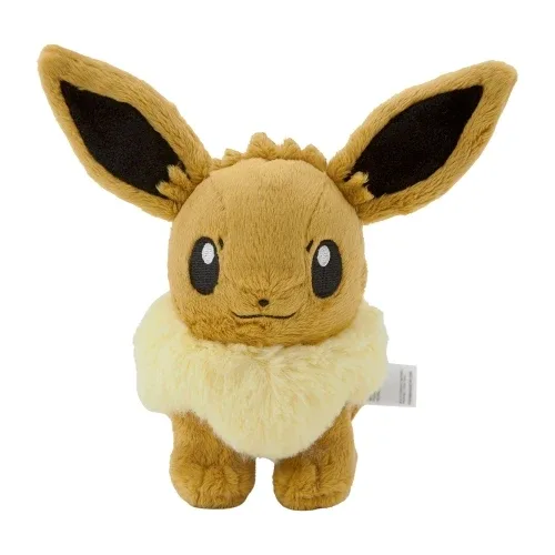 Pokemon Eevee Standing Soft Plush Toy Collectible Figure 21cm