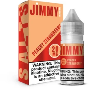 Peachy Strawberry | Jimmy The Juice Man Salt E-Liquid