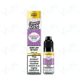 Dinner Lady Desserts Bar Salts Berry Jam on Toast Nic Salt