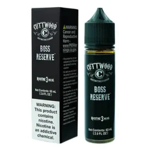 Boss Reserve E-Liquid by Cuttwood