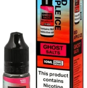Red Apple Ice Ghost Nic Salts Vape Bars