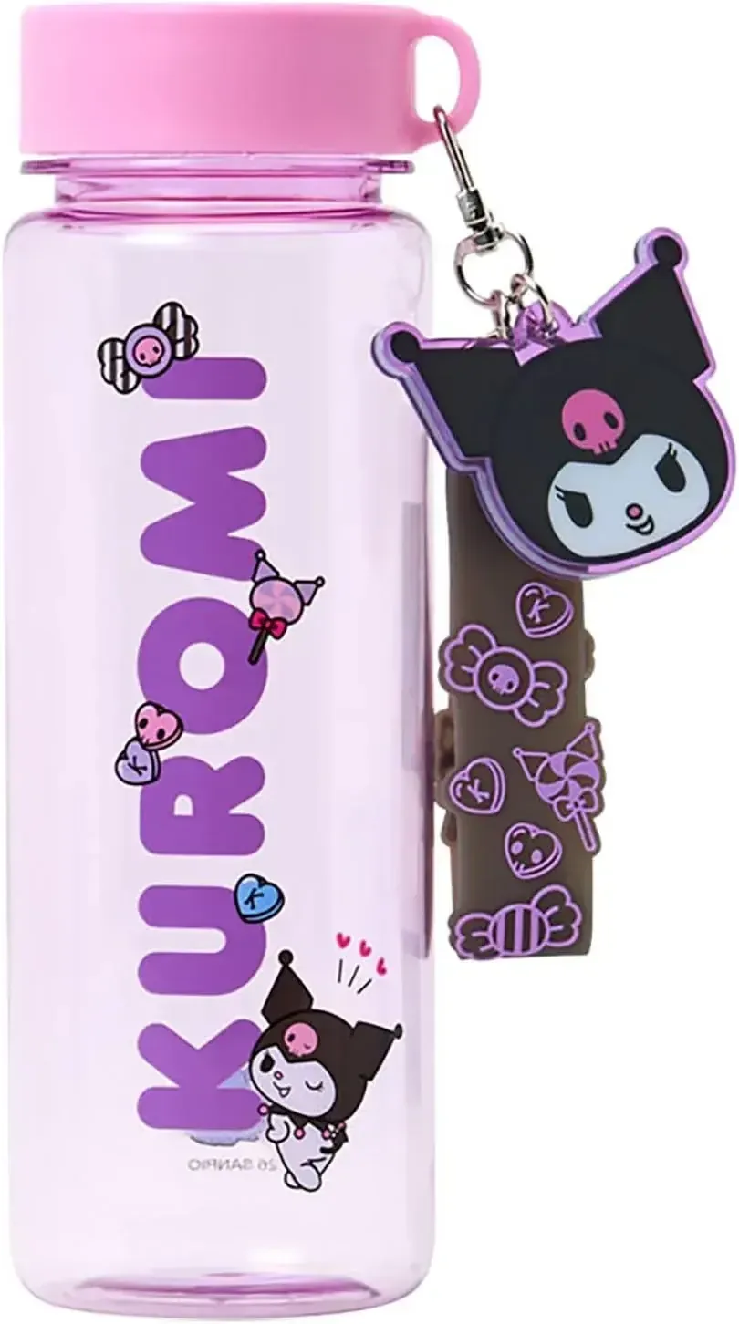 Sanrio Chromi Clear Drink Bottle with Carry Loop for Cold Water