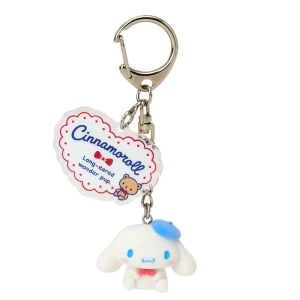 Sanrio Cinnamoroll Keychain with Kuma San - Cute Collectible Accessory