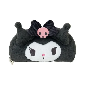Sanrio Kuromi Monotone Animal Pencil Case Polyester Pu Durable Design