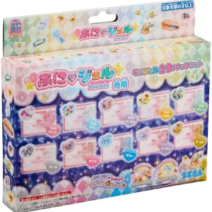 Sega Fave Punigel Glitter Gel 10 Pack Set - Exclusive Vibrant Colors