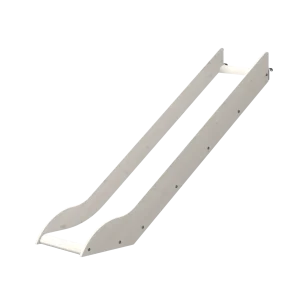 Slide for High Bed or Platform 120 cm, White