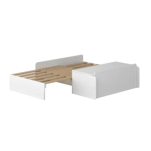 Sofa module for High Bed 184 cm, 77x180 cm, White