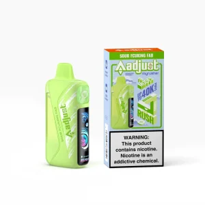 Sour Fcuking Fab - Adjust Myrusher 40k Disposable Vape