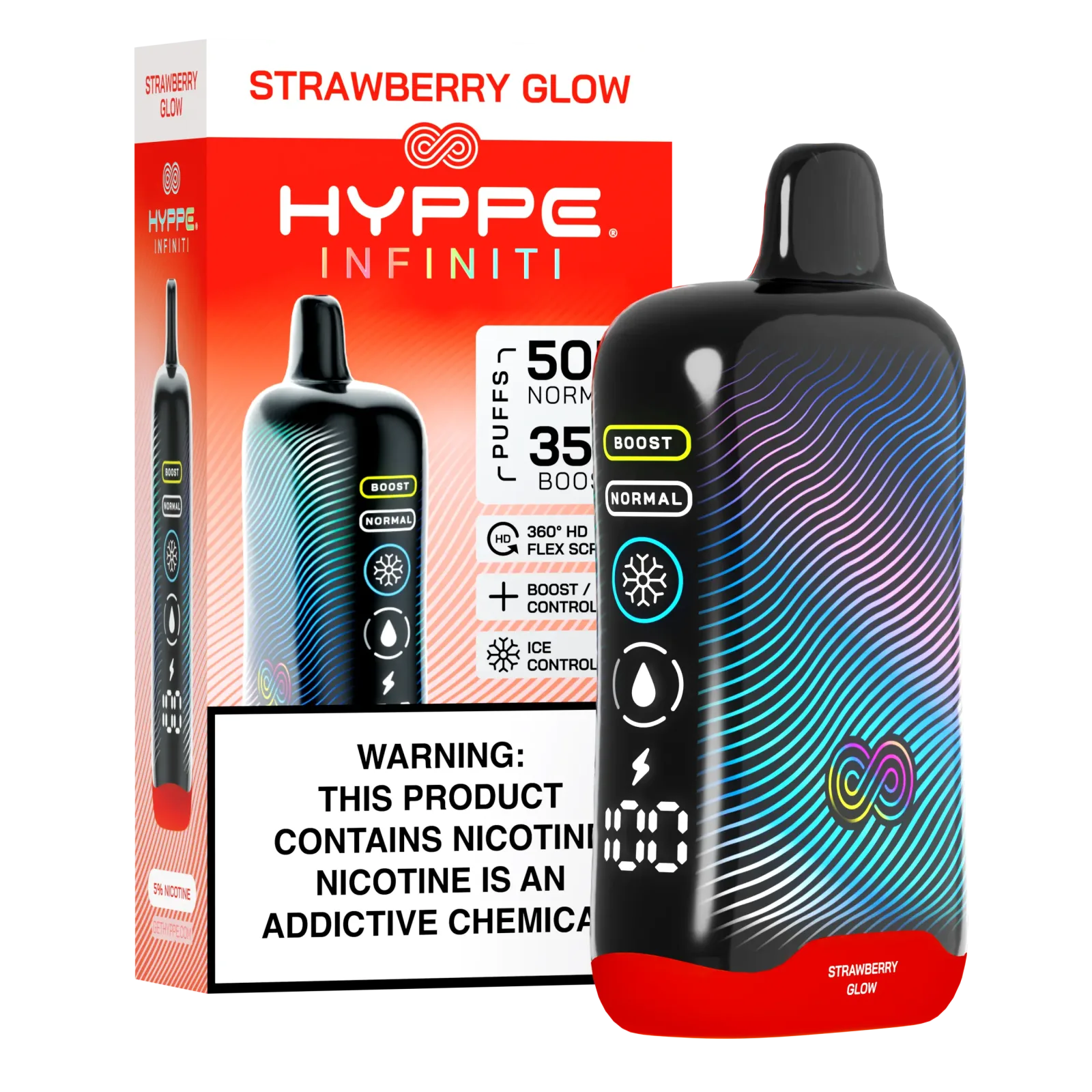 Strawberry Glow Hyppe Infiniti 50K