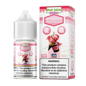 Strawberry Ice Cream Pod Juice