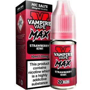 Strawberry kiwi Vampire Vape Max e-liquid 10ml