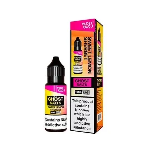 Sweet Lemon Sherbet Ghost Nic Salts Vape Bars