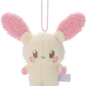 Takara Tomy Arts Pokemon Pokepeace Plusle Plush Keychain