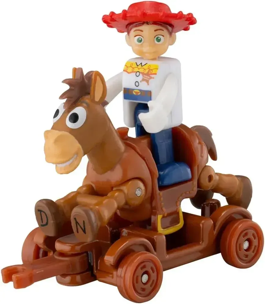 Takara Tomy Disney Toy Story Jessie Bullseye Mini Car Figure