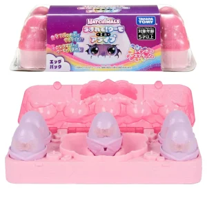 Takara Tomy Hatchimals Mini Alive Rainbow Splash Egg Pack Toy Set