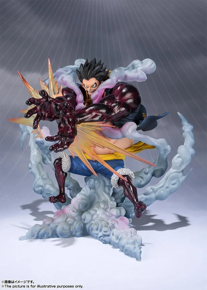 Tamashii Nations Figuarts Zero One Piece Luffy Gear 4 Lion Bazooka Figure 180mm - Image 2