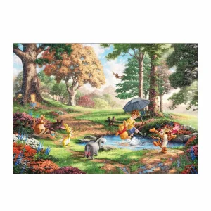 Tenyo 266-Piece Disney Winnie The Pooh Jigsaw Puzzle 18.2x25.7cm Japan Made