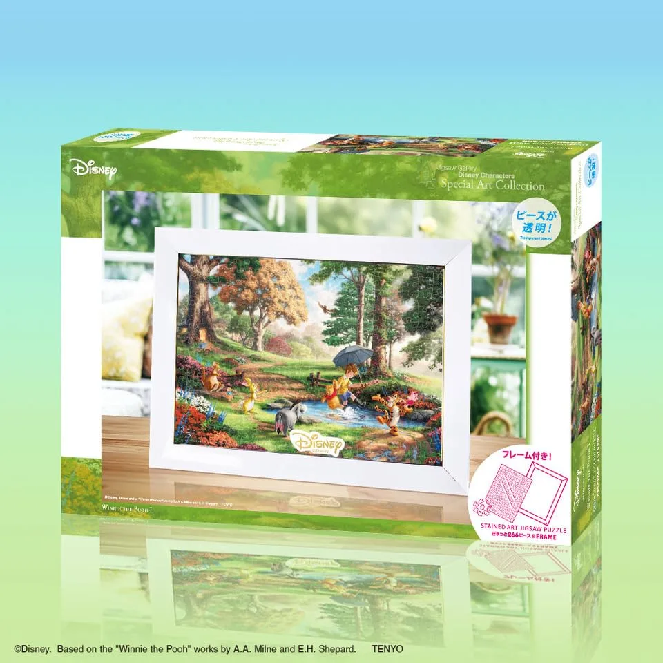 Tenyo 266-Piece Disney Winnie The Pooh Jigsaw Puzzle 18.2x25.7cm Japan Made - Image 2