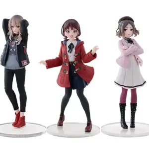 Vision Girls Band Cry Display Ready Complete Plastic Figures Set